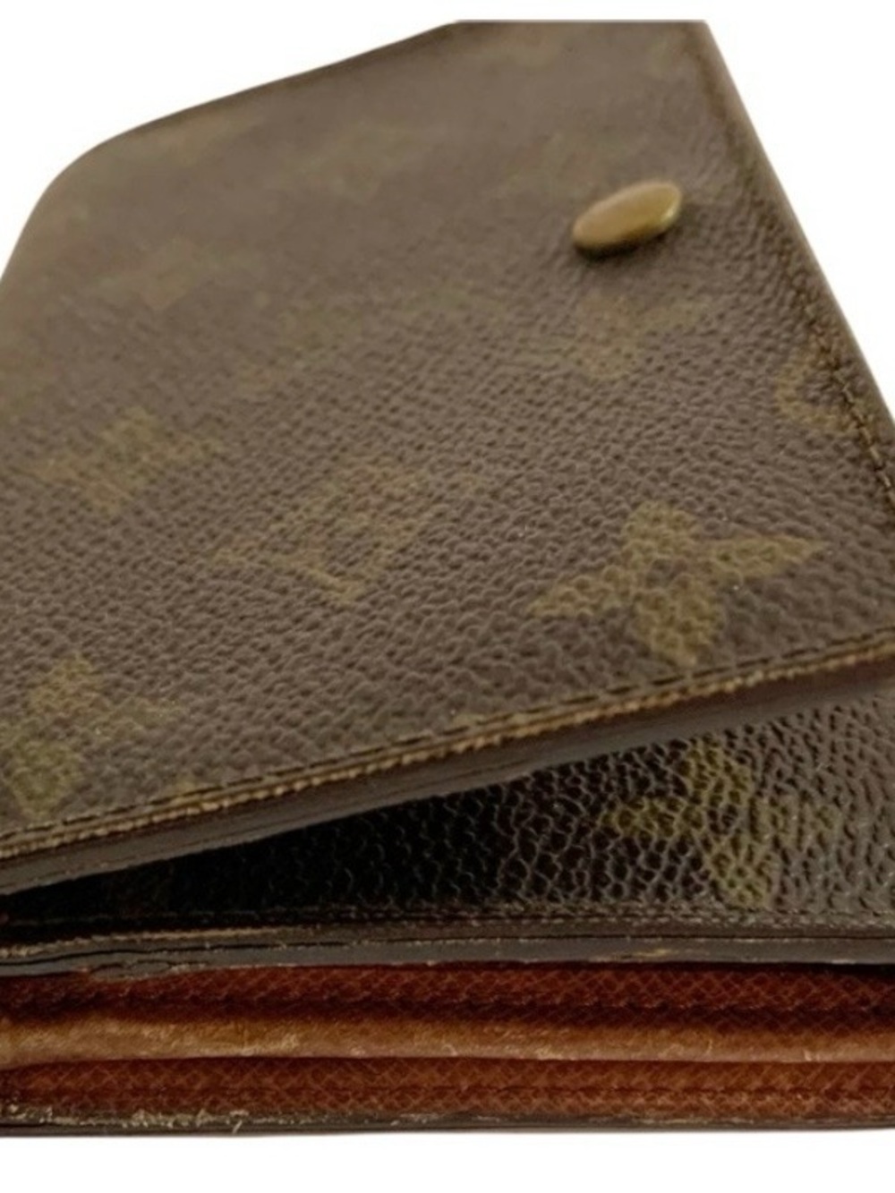 Louis Vuitton Brown Monogram Canvas Snap Wallet